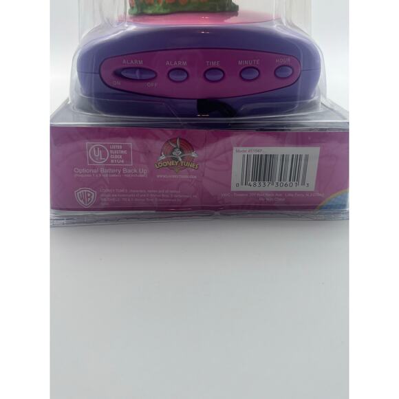 Vintage Looney Tunes Warner Bros Tweety digital alarm clock #51047 - Picture 3 of 6
